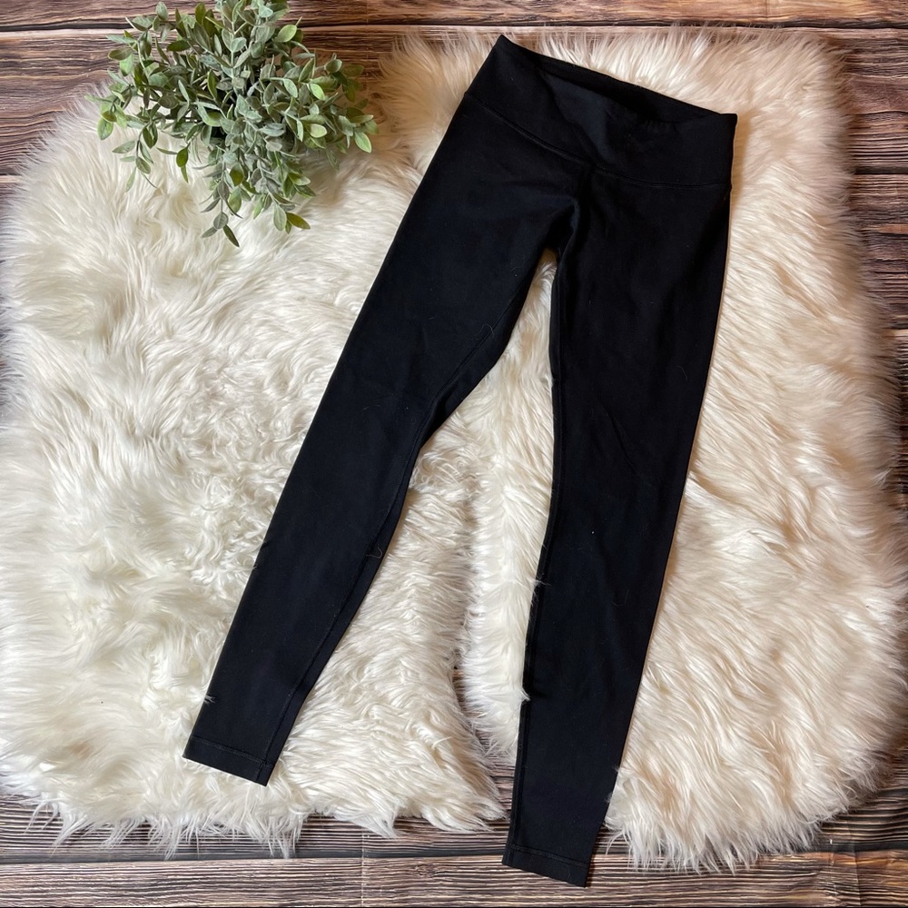 Lululemon Black Wunder Under Leggings 6